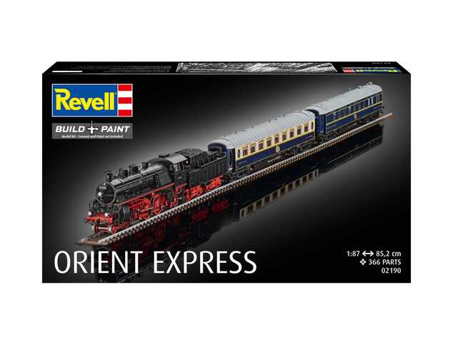 Maquette en plastique locomotive 02190 - Orient Express (1:87)