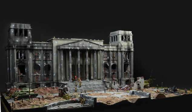 Model Kit diorama 6195 - Berlin 1945: Battle for the Reichstag (1:72)