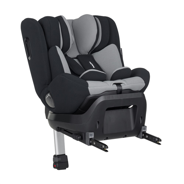 PETITE&amp;MARS Autosedačka Reversal Pro i-Size 360° Midnight Grey 40-105 cm (0-18 kg)