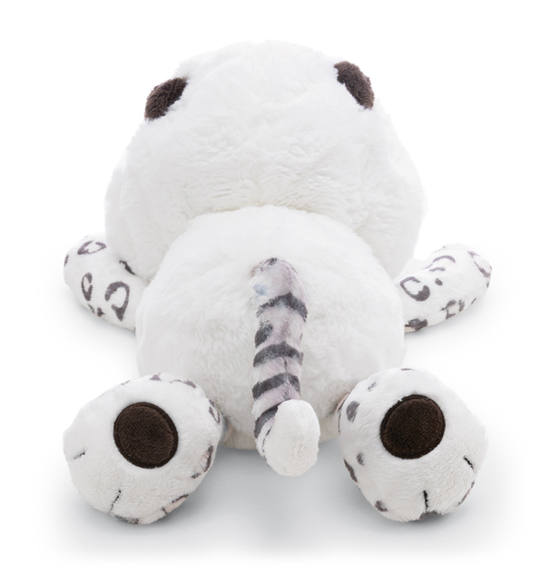 NICI peluche Leopardo delle nevi Eleni Snowbell 20cm, sdraiato