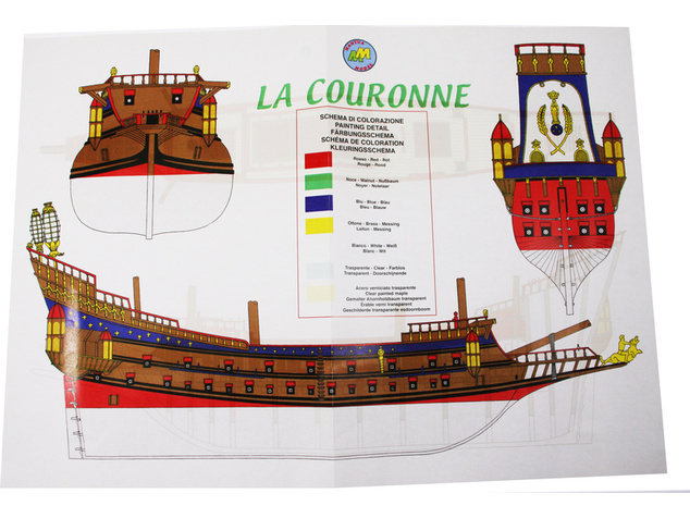 Mantua Model La Couronne 1:98 kit
