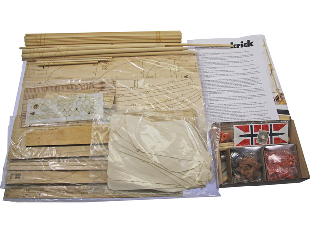 Modell-Tec Fram I. výskumná polárna loď 1:50 kit