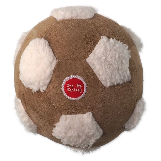 Hračka Dog Fantasy Snuggle balón mix farieb s pískatkom 15cm