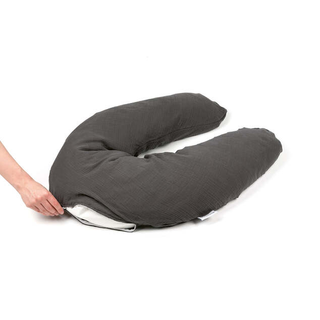 Poťah na multifunkčný dojčiaci vankúš Comfybig, Tetra Grey