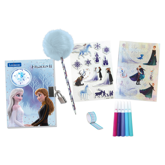 Lexibook Elektronický svietiaci tajný denník Frozen