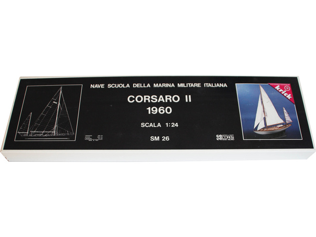 COREL Corsaro II plachetnica 1:24 kit