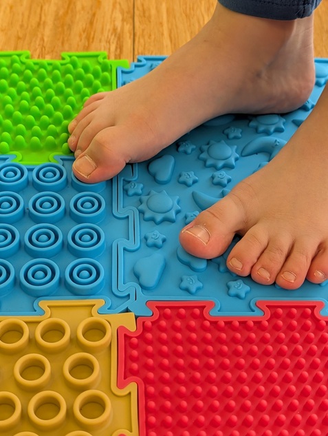 Ortopedici - tappetini sensoriali 15 pz