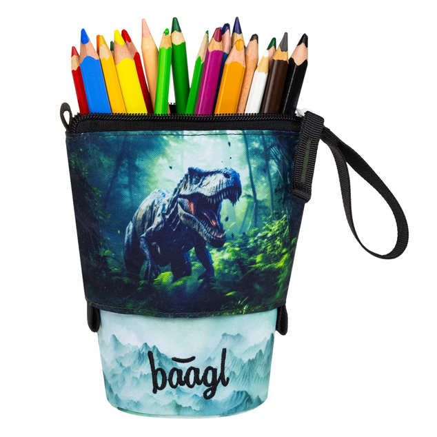 BAAGL Školský peračník Pop Up Dino GRS