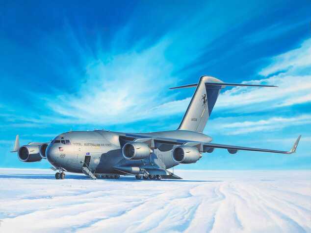 Plastic ModelKit Flugzeug 03747 - Boeing C-17A Globemaster III (1:144)