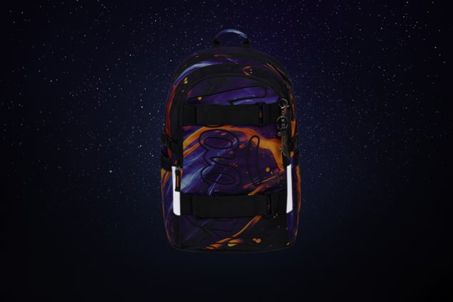 BAAGL SET 3 Skate Vibe: Rucksack, Federmäppchen, Sporttasche GRS