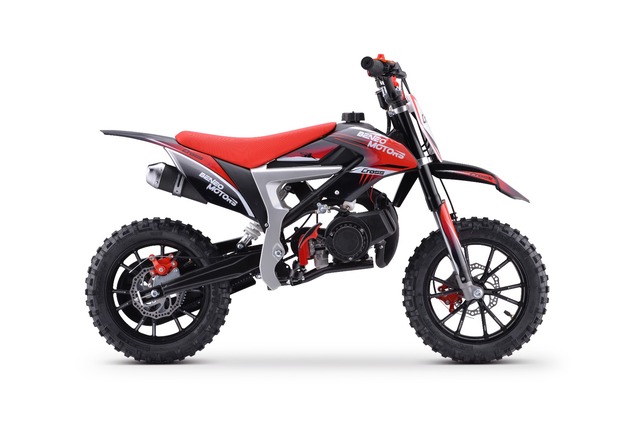 Moto de gasolina para niños Beneo Motors CROSS SX roja - 50cm3