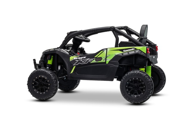 Elektrické autíčko Kawasaki TERYX KRX 1000 12V, čierne, jednomiestne, odpružená zadná nápr