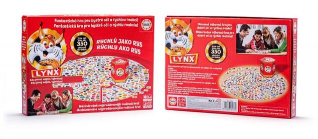 Educa Hra - Rýchly ako rys 350 obrázkov