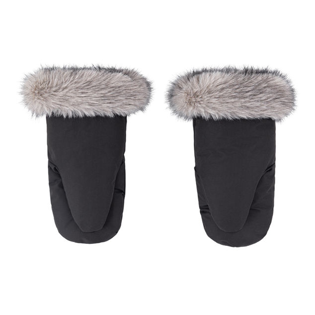 PETITE&amp;MARS Ensemble de sac d'hiver Arctic 4en1 + gants pour poussette Fjora Forever Black