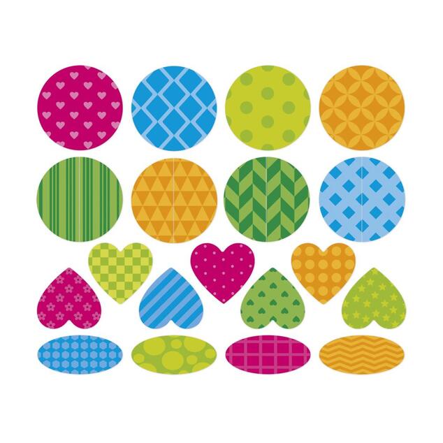 Janod Stickers Samolepky Geometrické tvary 150 ks