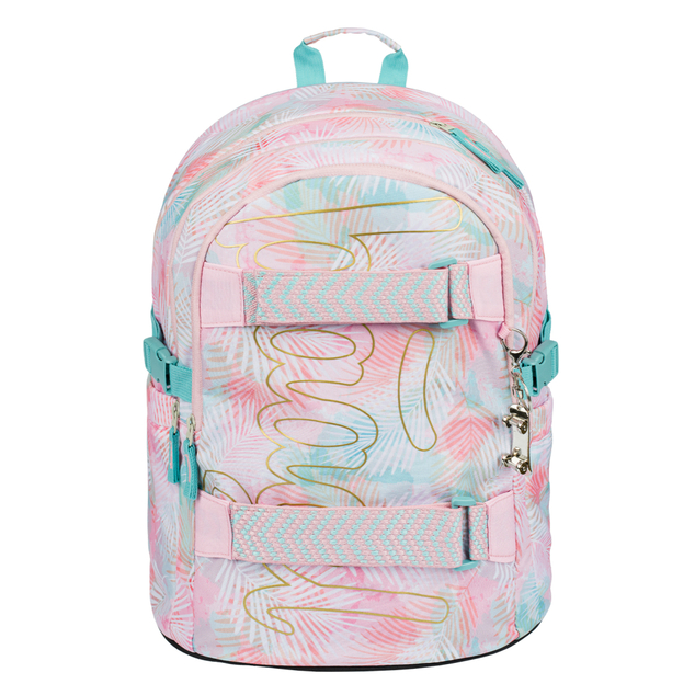 BAAGL SET 5 Skate Sunset: Rucksack, Federmäppchen, Beutel, Bauchtasche, Laptop-Hülle