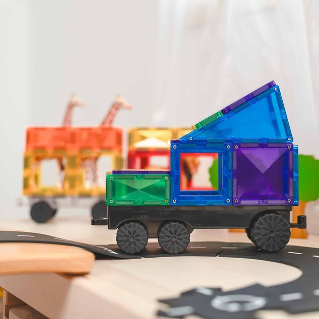 CONNETIX® Rainbow Transport Pack magnetisches Bausteinset 50 Stück