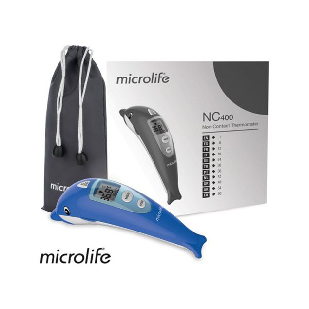 MICROLIFE TEPLOMER DIGITÁLNY NC 400 bezkontaktný čelový 1x1 ks