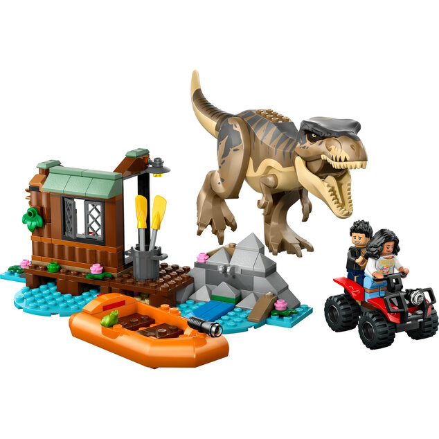 LEGO® Jurassic World™ 76975 T-rex a útek po rieke