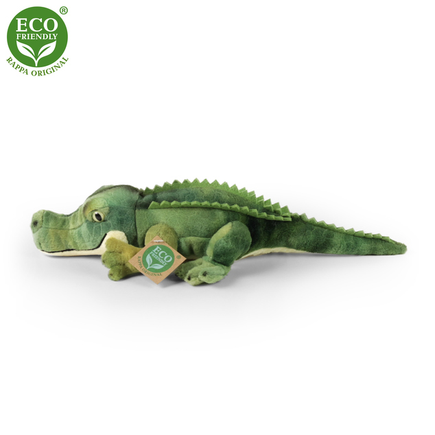 Plyšový krokodýl 34 cm ECO-FRIENDLY