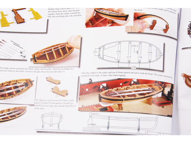 Vanguard Models HMS Flirt 1782 1:64 kit