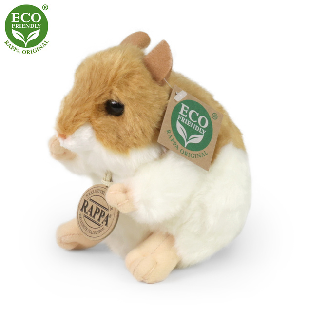 Plyšový škrečok 13 cm ECO-FRIENDLY