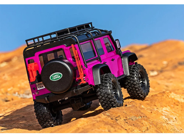 Traxxas TRX-4M Land Rover Defender 1:18 RTR x-modrý