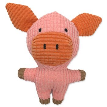 HPET giocattolo Peluche maiale 18x25cm squittente/frusciante