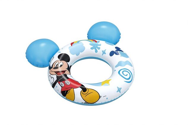 Bestway Nafukovací kruh - Disney Junior: Mickey a priatelia, 74 x 76 cm