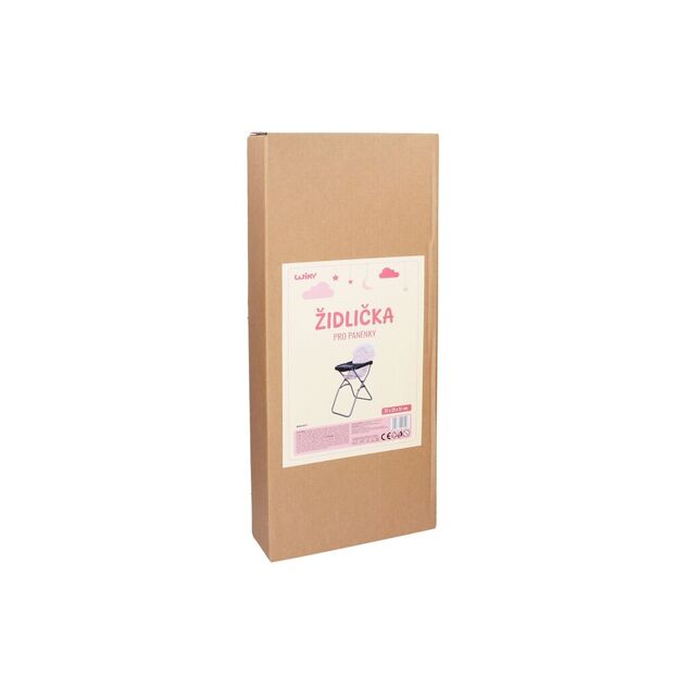 Stolička pre bábiky 37x25x51 cm