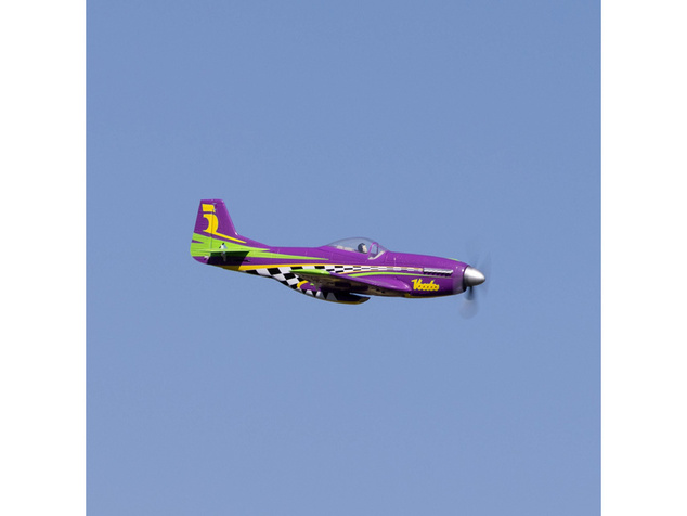 E-flite P-51D Voodoo 0.44m SAFE Select BNF Basic