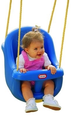 Detská hojdačka Little Tikes 4309 pre batoľatá s operadlom