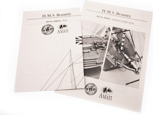 AMATI HMS Bounty 1:135 First step kit