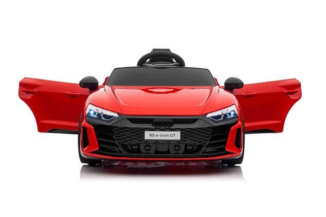 Elektrické autíčko Audi RS E-tron GT 12V, červené, široké jednomiestne sedadlo, 2,4 GHz di