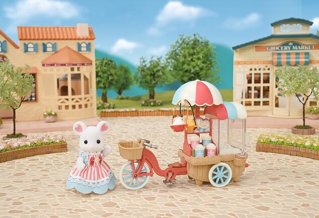Sylvanian Families Pojazdný stánok s popcornom