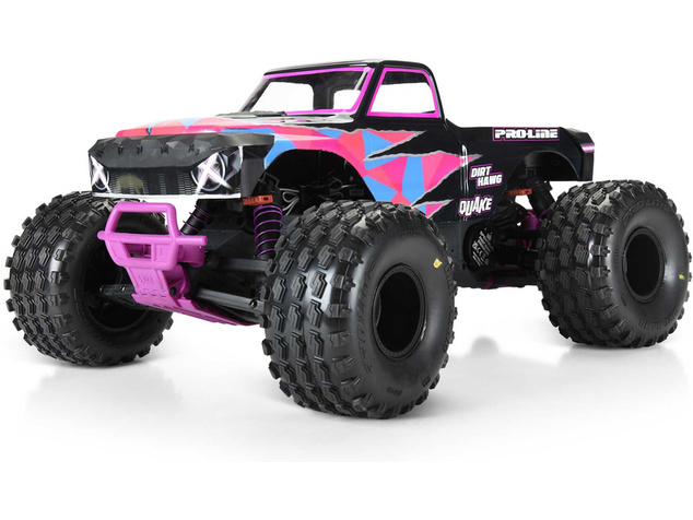 Pro-Line kerék 1:10 gumiabronccsal Dirt Hawg 2.0 2.6", fekete Stock tárcsa (2): Arrma Quake, Gorgon