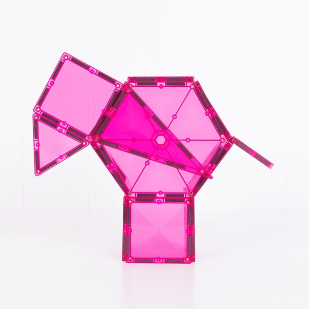 CONNETIX® Charity Pack Pink magnetická stavebnica 20 ks