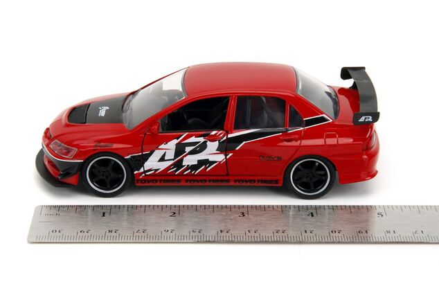 Rýchlo a zbesilo Twin Pack 2006 Mitsubishi Lancer Evo IX + Brianov 2002 Nissan Skyline GTR