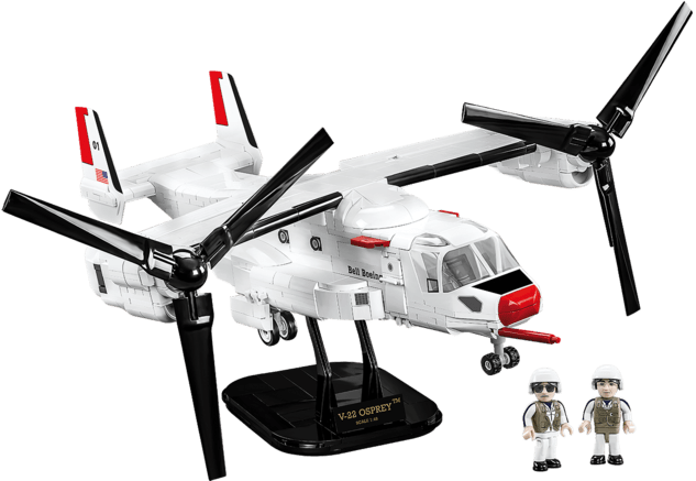 Cobi Armed Forces Bell Boeing V-22 Osprey, 1:48, 1136 k, 2 f