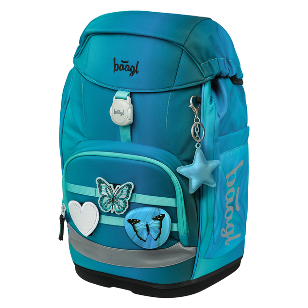 BAAGL Zaino scolastico Airy Plus Butterfly GRS