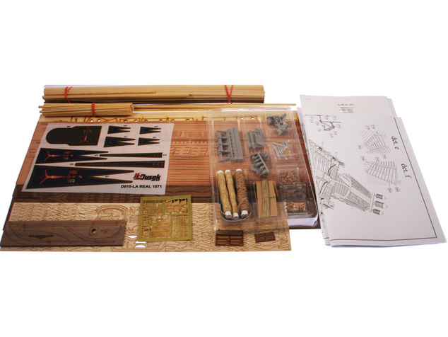 Dušok La Real Galeere 1571 1:72 kit