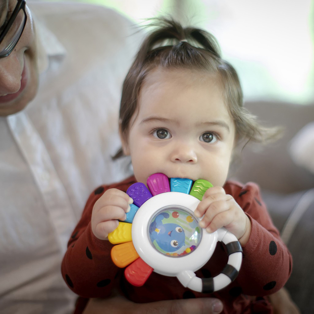 BABY EINSTEIN BPA sensorisches Spielzeug und bissfreies Spielzeug Outstanding Opus ™ 3m +
