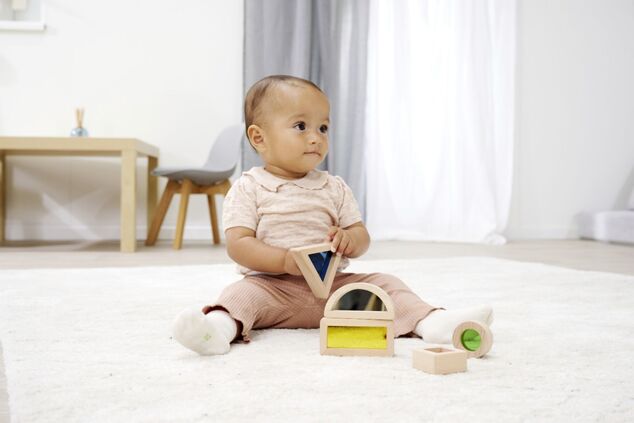 Montessori Zmyslové bloky
