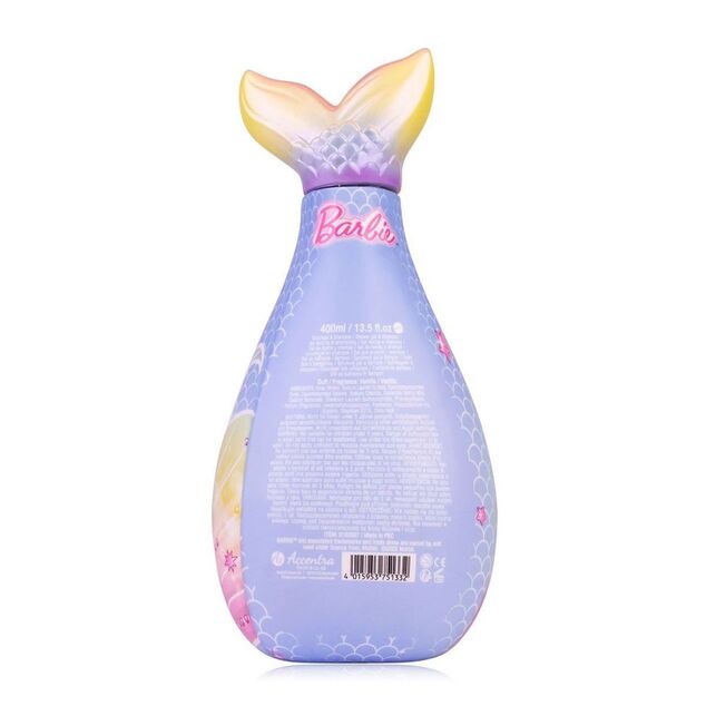 ACCENTRA 2 az 1-ben Sampon/Zuhanyzselé MERMAID BARBIE Vanília 400ml