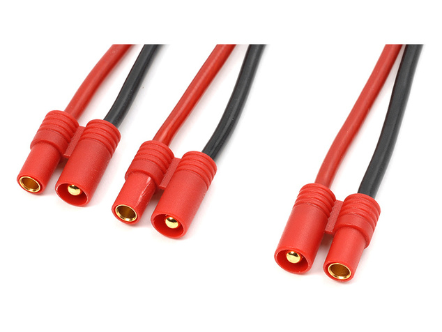 Kábel Y sériový 3.5mm pozlátený 14AWG 12cm