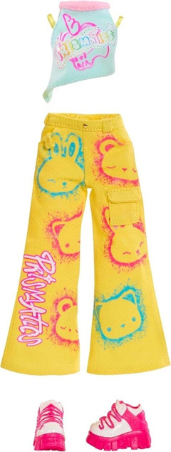 Rainbow High Junior Fashion bábika v rockovej kapele - Sunny