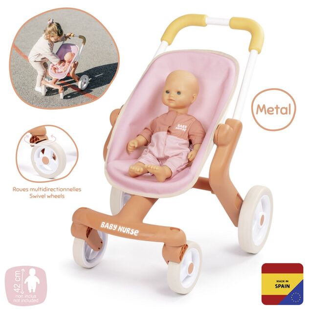 Smoby Baby Nurse Kočík pre bábiky športový
