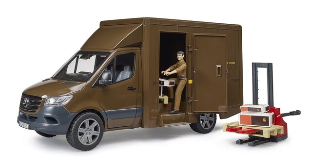 Bruder 2678 Sprinter UPS s vodičom