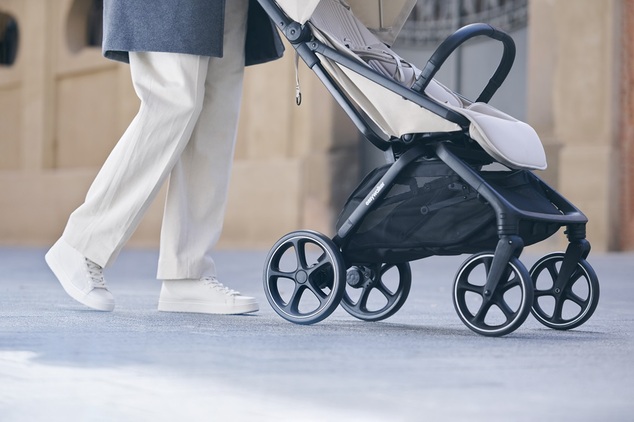 EASYWALKER Kočík športový Rockey L Pure Black