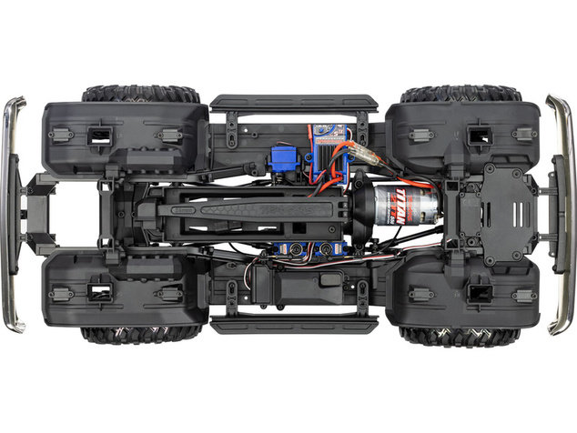 Traxxas TRX-4 Chevrolet K5 Blazer 1979 1:10 RTR čierna